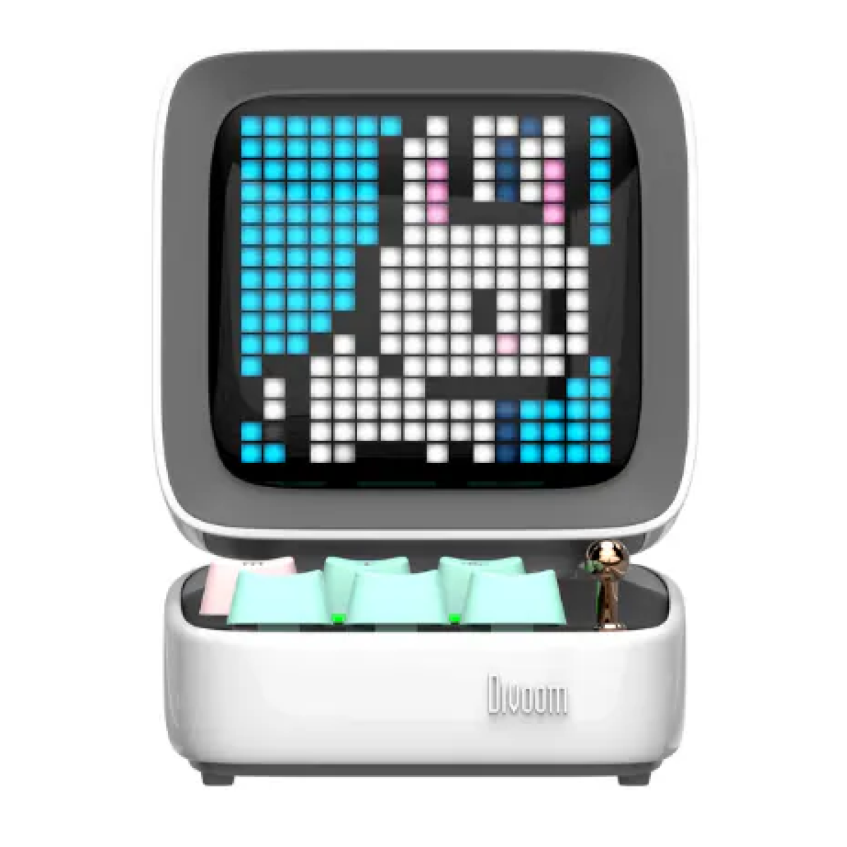 Divoom Ditoo Pro (White) 像素藍牙喇叭 (聖托里尼白)